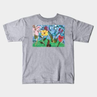 Flowers in Wonderland Kids T-Shirt